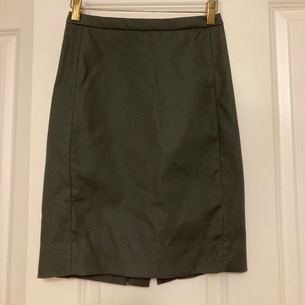 J Crew cotton pencil skirt